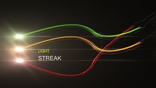 After effects light streak tutorial