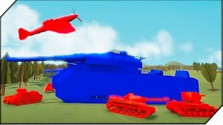 ОГРОМНЫЙ СУПЕР ТАНК - Игра Total Tank Simulator Demo 4