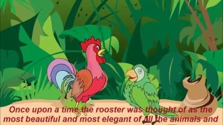 The rooster and the parrot- Казахская народная сказка