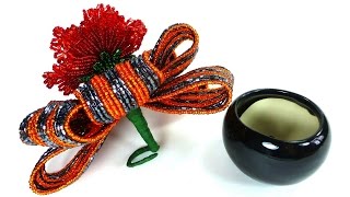 Цветок-орден "Победа". Урок 8 - Сборка и посадка / Flower-award "Victory". Lesson 8 - Planting