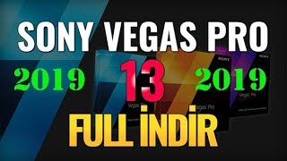 Sony Vegas Pro 13 Full Kurulum  / Türkçe Anlatım 2019 - Green Screan Sorunu-