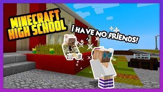 HELPING THE NEW KIDS MAKE FRIENDS! - Minecraft High School