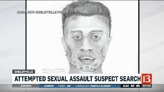 Attempted sexual assault suspect search