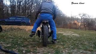Cafe Racer Jawa Tino 1. Testing Ride