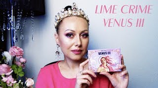 LIME CRIME VENUS 3 палетка теней   Обзор и макияж ? Tatyana Beauty