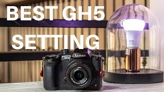 My favorite GH5 vlogging and video setup 2018 ( Custom setting)