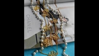 DIY:Ожерелье в стиле Шанель