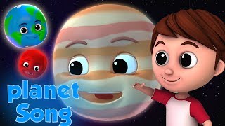 planeta canção | planetas sistema solar | rimas de berçário | Planet Song | kids ABC TV Português