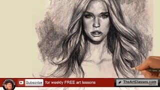 How to draw hair