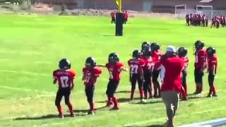2015 Chico Scorcher Jr Peewees dance to whip/nae nae during