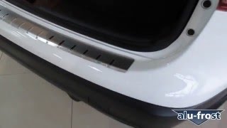 AUTO-TUNING - Накладка с загибом на задний бампер для Nissan Qashqai II 2014+
