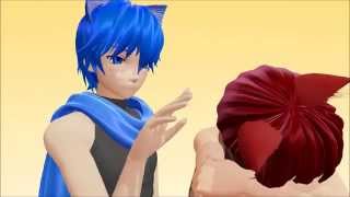 【MMD】Neko Mating Season ~ Akaito x Kaito