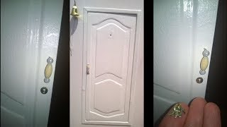 Как сделать дверь в кукольный домик своими руками. Дверь для куклы. DIY. The door to the doll house