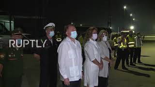 Cuba: Humanitarian aid sent by Russia reaches Havana