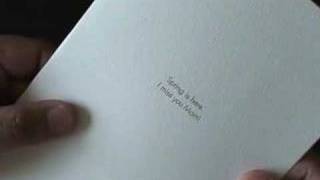 Tip 6 - Your Own Cover Message - Kirigami  Pop-up Cards