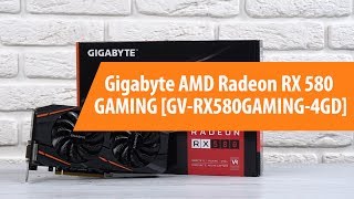 Распаковка Gigabyte AMD Radeon RX 580 GAMING / Unboxing Gigabyte AMD Radeon RX 580 GAMING
