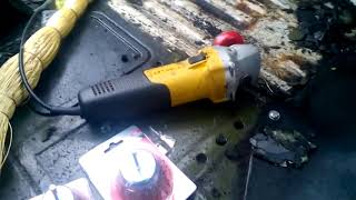 Зачистка пола Уаз 3151 Часть 1. HD 720.
