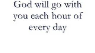 Go Now In Peace
