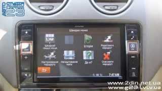 Alpine X800D-ML - Автомагнитола для Mercedes-Benz ML (W164) и GL (X164)