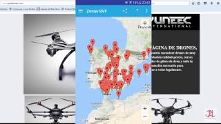 Zonas no permitidas al vuelo fotográfico, drones en España