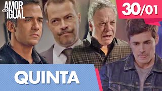 Amor Sem Igual: Resumo de 30/01/2020 (QUINTA) - Capítulo da novela de 30 de janeiro completo
