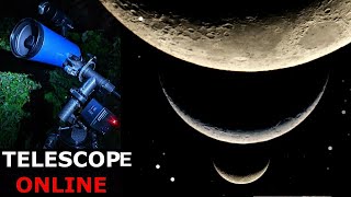 ONLINE Telescope! Moon Стрим Через Телескоп