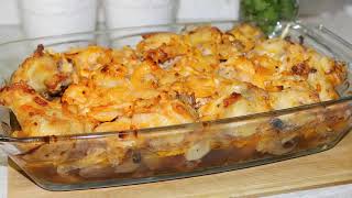 Наш традиционный ужин, когда задерживаюсь на роботе! Быстро, сытно и вкусно!
