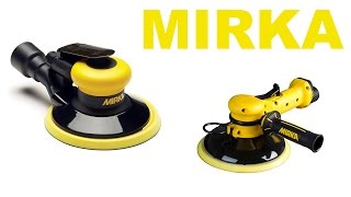 Шлифовальный пневматический инструмент Mirka выставка mitex 2014