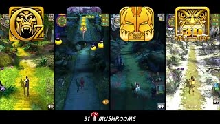 Temple Run Oz with Temple Run Oz Type 3 Maps at Once