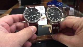 Laco Watch Review from Valencia Time Center Laco Flieger A Dial