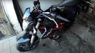 Benelli TNT300 пробег 6000 км  Замена масла и фильтра