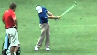Rory Mcilroy Face On Short Iron Swing Slow Motion 2011
