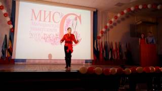 Мисс РязГМУ 2016 - номер со скакалкой