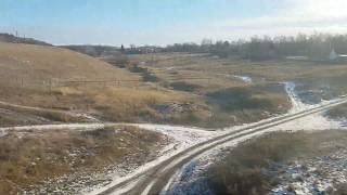 Из окна поезда 230 "Льгов - Москва Курская". О.п. "Оптуха", Орловская область