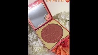 HONEST Too Faced Papa Dont Peach Blush REVIEW