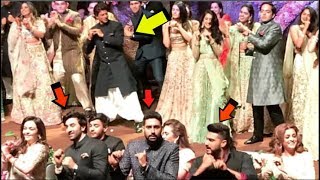 Bollywood Celebs DANCE Together At Akash Ambani Engagement Party| Shahrukh Khan Ranbir Kapoor