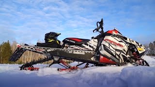 ЛЮБИТЕЛЬСКИЙ ОБЗОР СНЕГОХОДА POLARIS PRO RMK 800