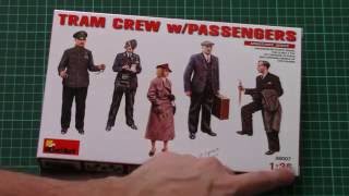 Miniart 1/35 Tram Crew with Passengers (38007)