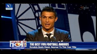 Cristiano Ronaldo Wins FIFA World Player Of The Year Pt.4 |News@10| 23/10/17