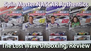 2014 Spin Master NASCAR Authentics HD Unboxing and Review: Wave 6 (THE LOST WAVE)