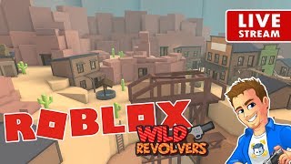 Roblox Wild Revolvers LIVE! | Road to 4K | Roblox Mini Game | Playing Roblox Wild Revolvers Shooter