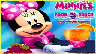 Baby TV Minnie's Food Truck with Minnie Mouse & Daisy Duck ✅BABYTV Cartoon & Games iPad
