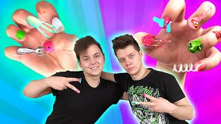 ПАРНИ ПРОБУЮТ МАНИКЮР ? Красим ногти с Милс Келом ? @Милс Кел