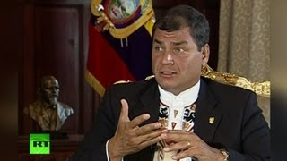 Эксклюзивное интервью с президентом Эквадора