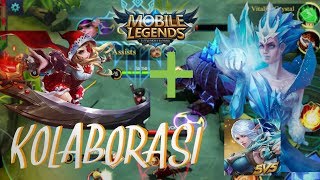 Combo hero tersakit||Aurora+Ruby-Mobile Legend#7