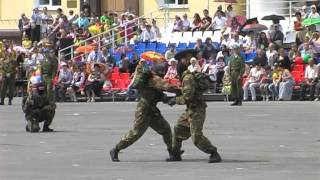 Показательное выступление СОБР Ульяновск 9 мая 2012 год
