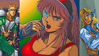 Elevator Action Returns (1997) FULL Edie Burret Playthrough / Saturn