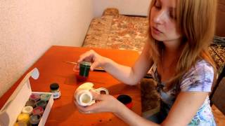 Роспись шкатулки (Пошаговый видео-урок)