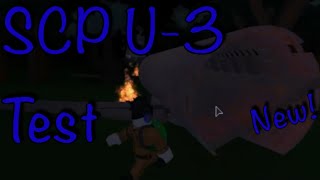 A NEW SCP IS OUT!! (SCP U-3) | Eltorks SCPF