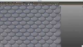 blender 2.75: Creating a tilable fish scales normal map in under 7 minutes